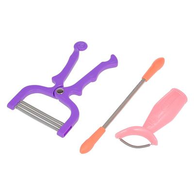 3Pcs Hair Remover Spring Facial Hair Removal for Women Spring Facial Epilator Removes Hair On The Upper Lip Chin Cheeks & Sideburns