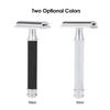 Double Edge Safety Razor Stainless Steel Manual Shaving Razor Long Handle Traditional Razor view 4