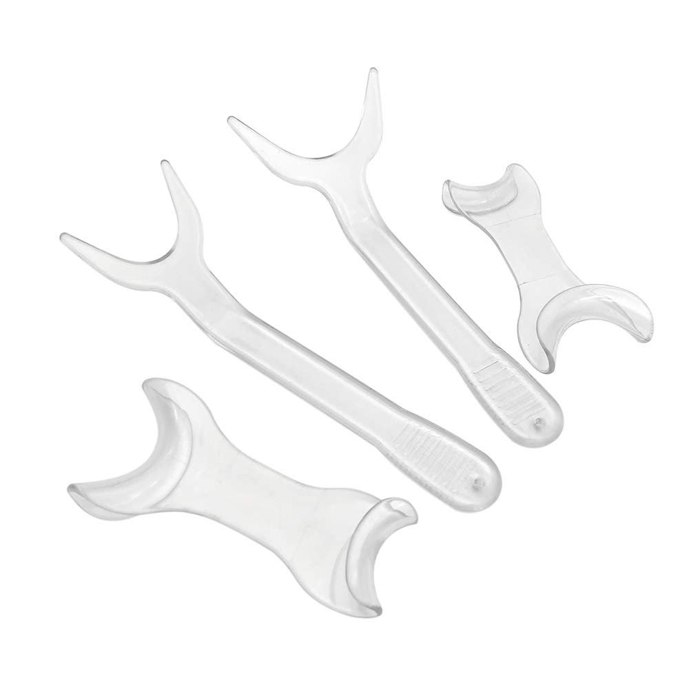 4pcs Lip Cheek Retractor Set Dental Mouth Opener Intraoral Orthodontic Cheek Teeth Mouth Opener Dentistry Equipment Dental Tool