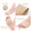 Ball of Foot Cushions Forefoot Sleeve Pads Forefoot Compression Socks Half Sleeves for Men & Women Forefoot Pain Relief view 3