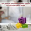3Pcs 3Sizes Mouth p Bite Rubber Opener Retractor Dentist Material Intraoral Supporting Device Dental Oral Hygiene Care Tool view 3