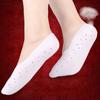 1Pair Soft Silicone Moisturizing Gel Heel Socks Cracked Foot Skin Care tector Breathable Feet Massager Foot Pain Relief view 3