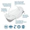 Anandi sanitary pads for women 15 XXL Pads | Biodegradable Organic pads with Disposal pouch | Certified ~100% Compostable view 4