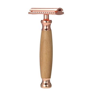 DSR16 Manual Shaver Double-Edged Metal Safety Razor Traditional Men's Double-Edge Shaving Beard Razor