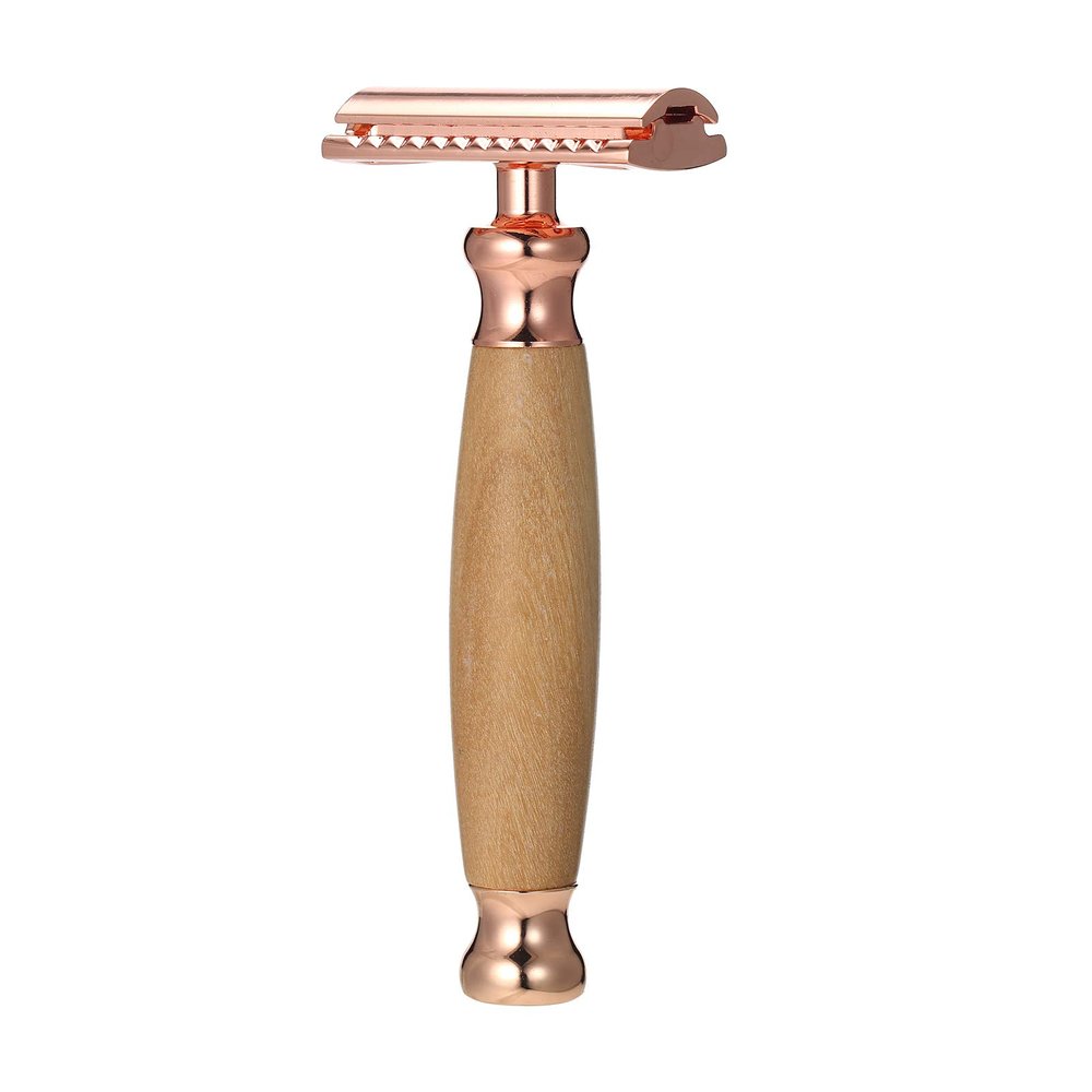 DSR16 Manual Shaver Double-Edged Metal Safety Razor Traditional Men's Double-Edge Shaving Beard Razor