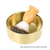 Men's Metal Shaving Bowl Barber Brass Soap Mug Cup Face Cleaning Soap Bowl for Razor Shaving Brush view 3