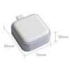 Anjetan Rectangular Pill Box Mini Daily Divided Airtight Pill Organizer for Pill Divided Pill Container Daily Pill Organizer Pill Box view 4