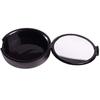 Denture Box Retainer Case Orthodontic Retainer Case with Mirror Portable Retainer Denture Box for Office,Home,Travel (Black) view 4