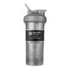 BlenderBottle Shaker Bottle Pro Series Perfect for Protein Shakes and Pre Workout, 28-Ounce, Smoke Grey view 1