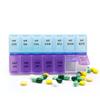 DEBIK (2 TIMES A DAY FOR 7 DAYS) Weekly pill Case Medicine Tablet Dispenser Organizer Pill Box Splitters Pill Storage Organizer Container (Pack of -1) view 2