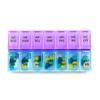 DEBIK (2 TIMES A DAY FOR 7 DAYS) Weekly pill Case Medicine Tablet Dispenser Organizer Pill Box Splitters Pill Storage Organizer Container (Pack of -1) view 4