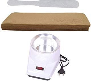 ELRINZA Wax Heater Combo with Wax Strips 35 Pc Plus Wax Spatula Knife