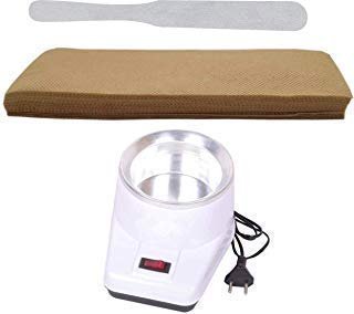 ELRINZA Wax Heater Combo with Wax Strips 35 Pc Plus Wax Spatula Knife