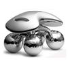 Acs Acupressure India 4D Mini Body & Face Roller Massager (Silver) view 1