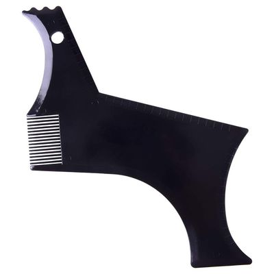 Beard Guide Shaper Multiple Edge Beard Shaping Tool for Beard Styling Shaping Works with Any Beard Razor Electric Trimmers or Clippers