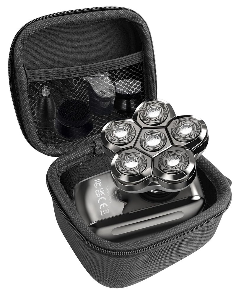 FitSand Hard Case Compatible for AidallsWellup Mens 5-in-1 Electric Head Shaver