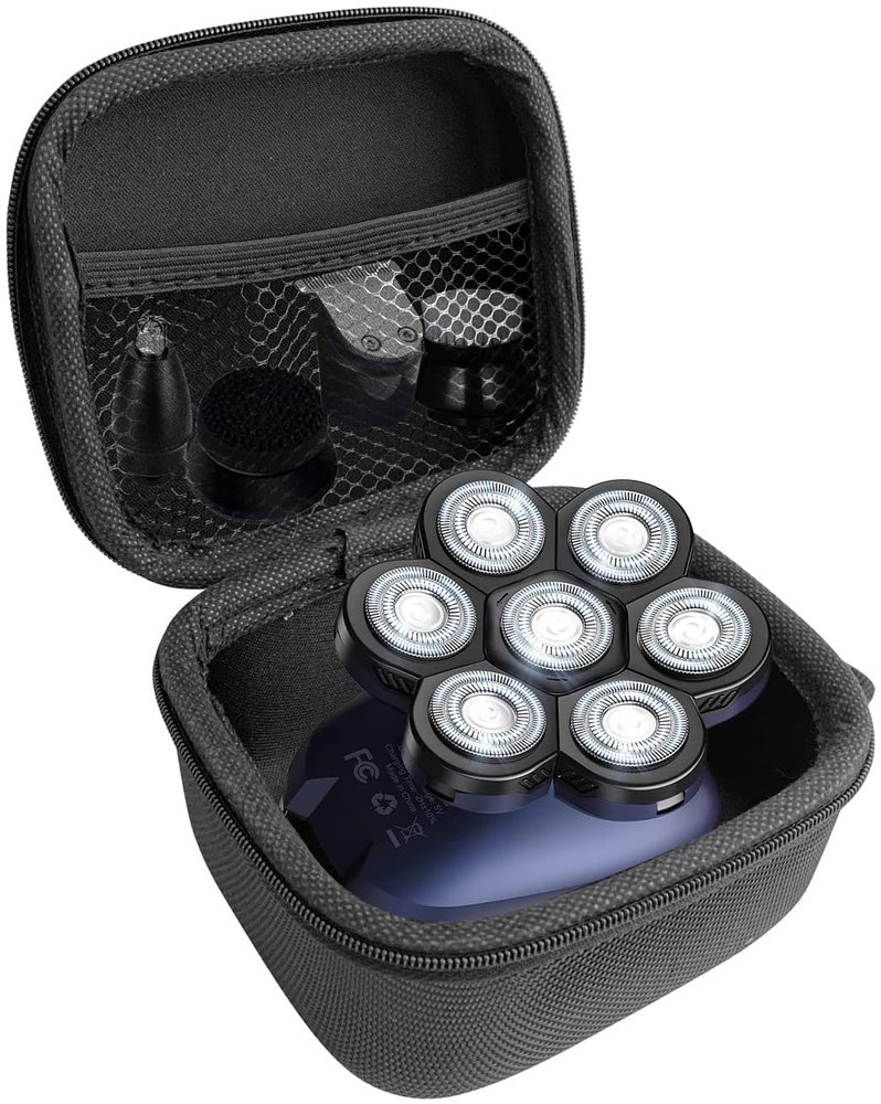 FitSand Hard Case Compatible for Wyklaus Upgrade 10 in 1 Head Shavers