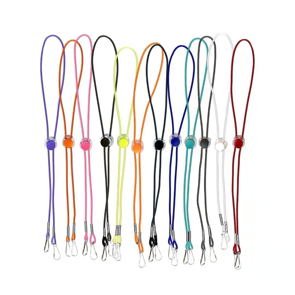 11 Pcs Face Mask Lanyards for Women Adult Child - Colorful Mask Lanyard with Clasp Adjustable Length Holder Hanger Around Neck