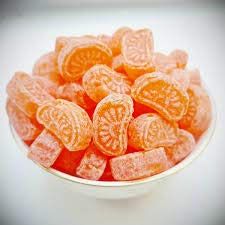 Organic 100% Orange candy 900g