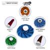 Sunshine Enterprise Ice Bag Cold Pack Reusable Ice Bag Hot Water Bag for Injuries, Hot & Cold Therapy and Pain Relief(multi colour 9 inch) view 4