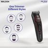 Waldon PR-2308 Corded & Cordless Stainless Steel Blade Beard Trimmer with Fast Charging- 20 Gears Adjustments Length Settings; 2 Hours Run Time, Charging Time 2 Hours With 1 Year Warranty view 4