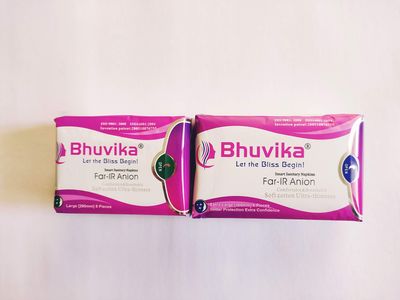 Bhuvika Smart Sanitary Napkins Combo Pack(290mm(8 pads), 360mm(6 pads)) (2)