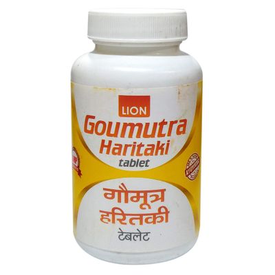 LION Goumutra Haritaki -Pack of 6 x 100TAB