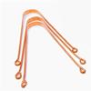 TOnourish Copper Tongue Scraper Ayurvedic Tongue Cleaner for Bad Breath Treatment - Rose Gold 100% BPA & Plastic Free Metal Tongue Scrapers for Adults and Children (pack of 6 pcs) view 2