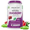 HealthyHey Nutrition Cranberry Extract - Urinary Tract Health - 60 Veg Capsules view 1