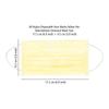 Hyjiva Polypropylene Disposable Face Mask - 3-Ply, Ear Loop, Nose Strip, Unisex, Ultra-Soft, Super-Breathable (Pack Of 20, Yellow) view 3