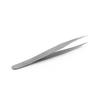 Auniwaig ST-10 High Precision Stainless Steel Micro-magnetic Pointed Tip Tweezer Silver No blanking design 1 pack view 4