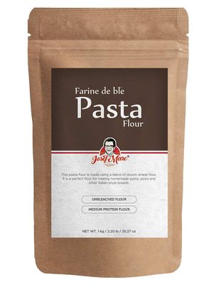 JOSEF MARC Farine De Bl'E Pasta Flour,1Kg-Italian Pasta Flour,Durum Wheat Flour,Semolina Type Pasta FlourIUnbleachedINon GmoINon Chlorinated