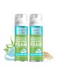 Bombay Shaving Company Sensitive Shaving Foam (Pack of 2), 266 ml (33% Extra) with Aloe Vera & Oats view 1