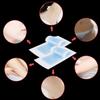 ayushicreationa Body Hair Removal Double Sides Cold Wax Strips Wax Paper for Men and Women Multi-color-10 Piece view 4