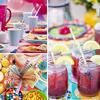 Nawani Paper Drinking Straws for Juices Shakes Smoothies Party Supplies Decorations - Ultra Long - Set of 48 Pic. view 2