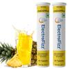 ElectroFizz Electrolyte Energy Drink for Workout, Sports Drink for Men and Women, Energy Supplement, Instant Hydration - 40 Effervescent Tablets (Pack of 2 tubes, Pineapple, 2 count, 20 capsules) view 1