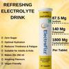 ElectroFizz Electrolyte Energy Drink for Workout, Sports Drink for Men and Women, Energy Supplement, Instant Hydration - 40 Effervescent Tablets (Pack of 2 tubes, Pineapple, 2 count, 20 capsules) view 2