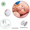 DEPURIKA  Present Silicone Finger Brush Tongue Cleaner for Baby Teething/Gums with case for Easy Cleaning, Massaging, and Soothing BPA Free Extra Safe and Oral Hygiene. (Blue) view 4