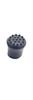1" Extra Grip Black Rubber Replacement Cane Tips - 2 Pack view 3