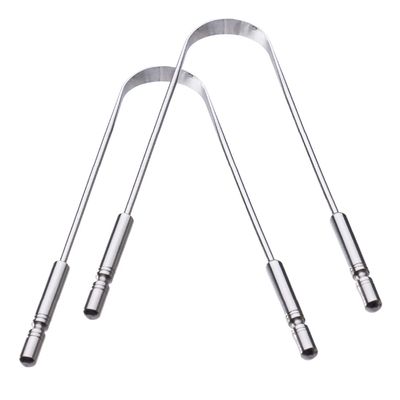 GUBB Metal Tongue Cleaner For Adults & Kids, Pack of 2
