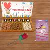 BOGATCHI I Love U Chocolate, Chocolates for Love, Heart and Lips, Valentine Chocolates, Vday Healthy Gift, Dark Chocolate, Vday Combo + Valentine Gift and V Day Card - M21 view 1