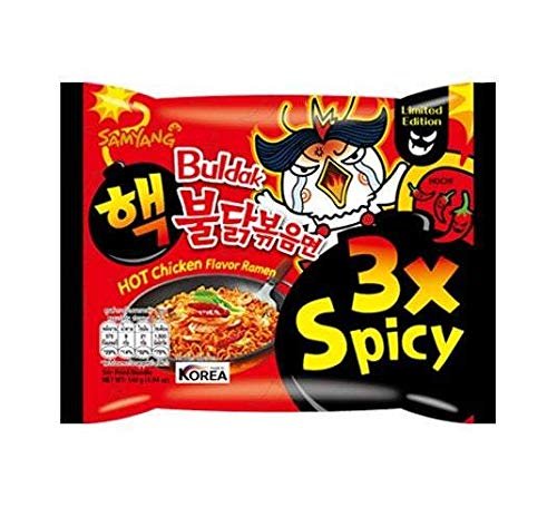 NOTTACIA Samyang Buldak 3X Spicy Noodles 140 Grams Pack Of 1