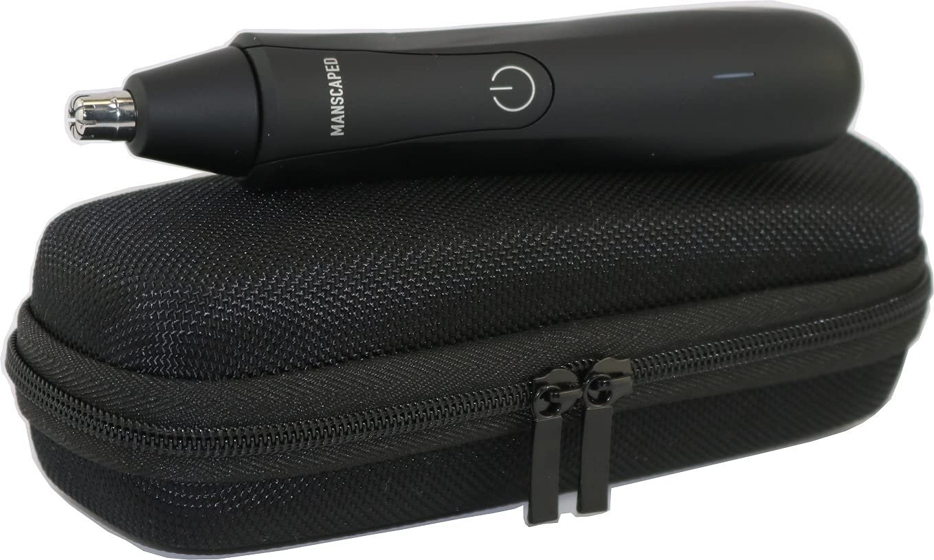 Maoershan Suw Hard Travel Case for Whacker Nose and Ear Hair Trimmer 9,000 RPM Painless Precision Tool (Empty Case Only)