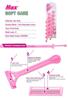 Top Select Unisex Hair Removal Razor 2 Blade Shaving Razor Travel Body Hair Removal Razor (Pack of 48) view 3
