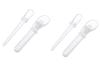 Lappu Safe Medicine Spoon and Medicine Dropper (White- Pack of 2) view 1