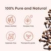 Aromazeia Clove Essential Oil | Exotic Aroma Diffuser Oil | Ideal For Aromatherapy & Meditation | Organic Essential Oil | Undiluted, Therapeutic Grade & Steam Distilled - 10ml view 2
