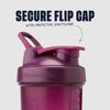 BlenderBottle Shaker Bottle with Pill Organizer and Storage for Protein Powder, Classic V2 ProStak System, 22-Ounce, Plum view 3