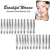 Adbeni Slantt Tip Tweezer For Hair Removal & Eyebrows Pack of 24, Hair Plucker Set view 2