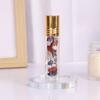9Dzine Multicolor Chips Roller Bottle Face Massager,Glass Roll On Bottle Essential Oils,Refillable Roller Bottle With Natural Healing Crystal Chips-Multicolor view 4