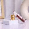 9Dzine Red Jasper Roller Bottle Face Massager,Glass Roll On Bottle For Essential Oils,Refillable Roller Bottle With Natural Healing Crystal Red Jasper Chips-Red view 1